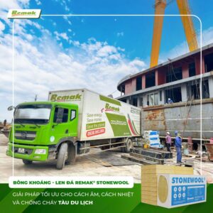 /Len Đá Remak® Stonewool – vật liệu đóng tàu cách âm, cách nhiệt, chống cháy số 1 cho ngành đóng tàu