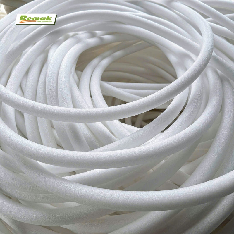 Thanh xốp chèn khe PE foam còn được gọi là ống xốp chèn khe backẻ rod vì nó có dạng ống tròn đặc
